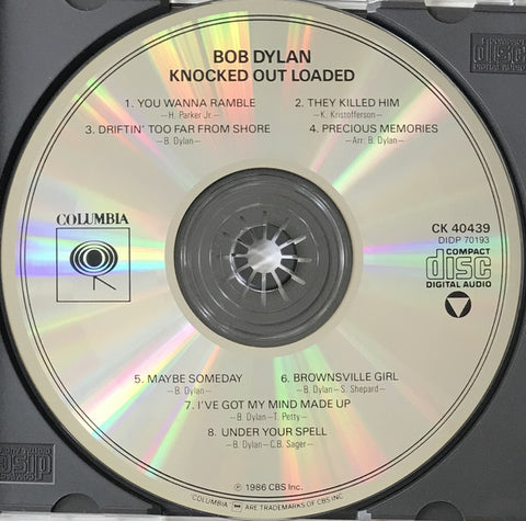 Bob Dylan - Knocked Out Loaded (CD) Image