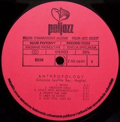 Barry Ulanov / Tadd Dameron - Anthropology (Vinyl) Image