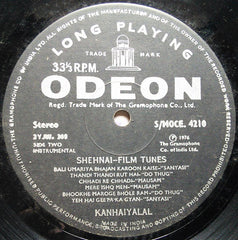 Kanhaiyalal - Shehnai / Film Tunes (Vinyl) Image