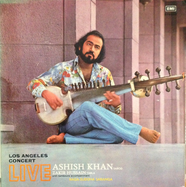 Aashish Khan - Los Angeles Concert Live (Vinyl) Image