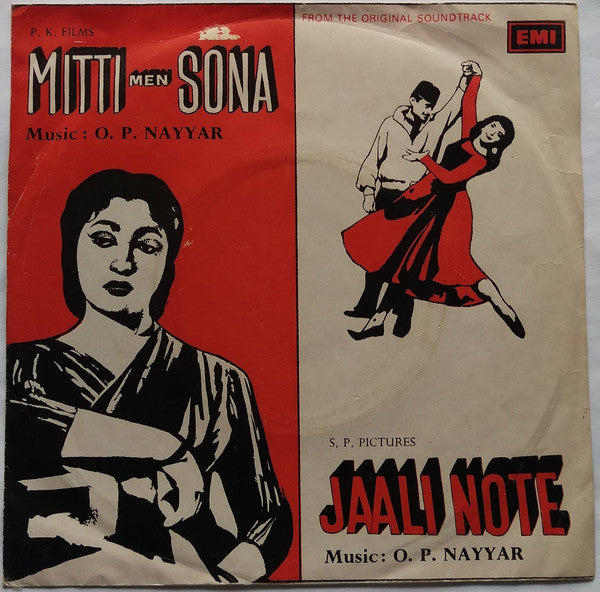 O. P. Nayyar - Jaali Note / Mitti Men Sona (45-RPM) Image