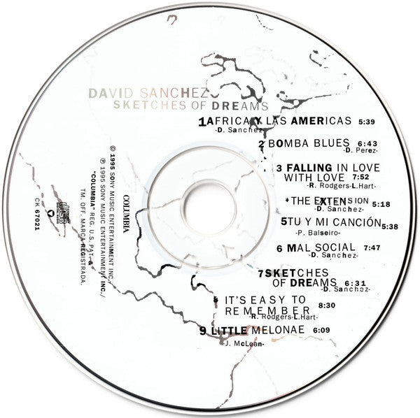 David Sanchez (3) - Sketches Of Dreams (CD) Image