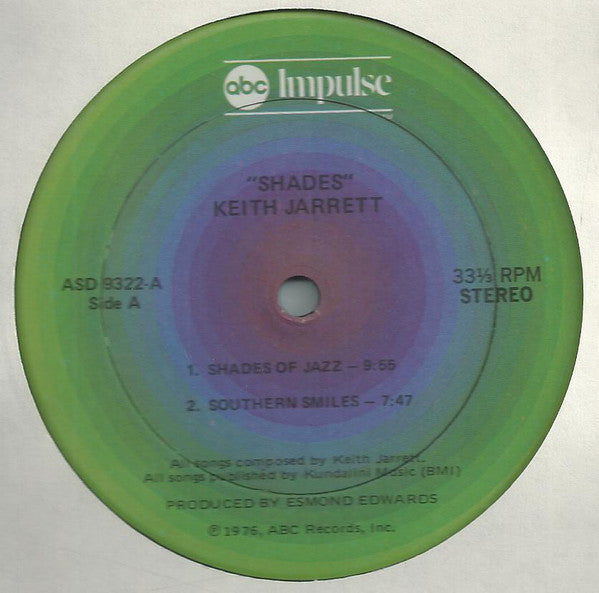 Keith Jarrett - Shades (Vinyl) Image