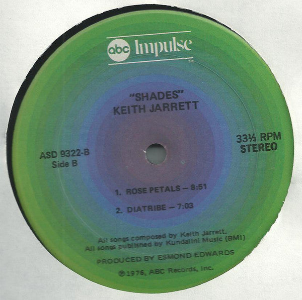 Keith Jarrett - Shades (Vinyl) Image