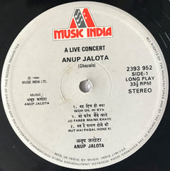 Anup Jalota - A Live Concert (Ghazals) (Vinyl) Image