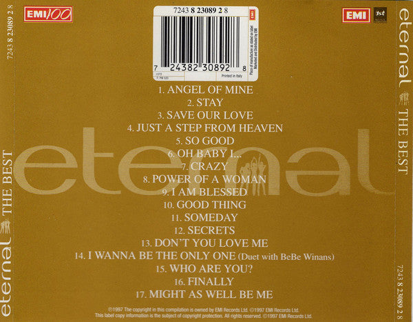 Eternal (2) - The Best (CD) Image