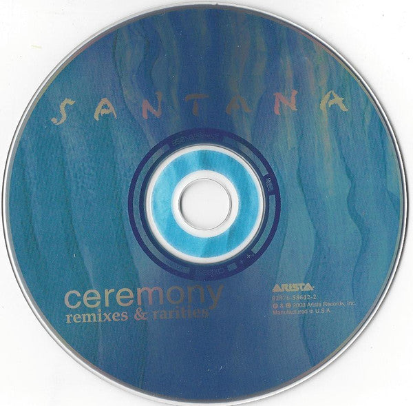 Santana - Ceremony (Remixes & Rarities) (CD) Image
