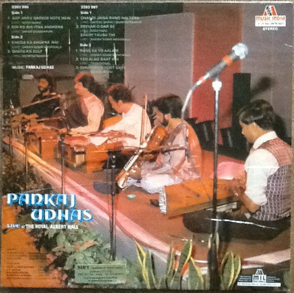 Pankaj Udhas - Live At The Royal Albert Hall (Vinyl) (2 LP) Image