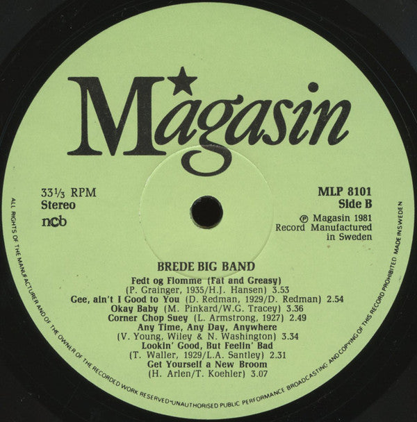 Brede Big Band - Brede Big Band (Vinyl) Image