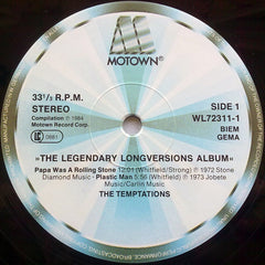 Temptations, The / Rare Earth - The Legendary Long Versions Album (Vinyl) (2 LP) Image