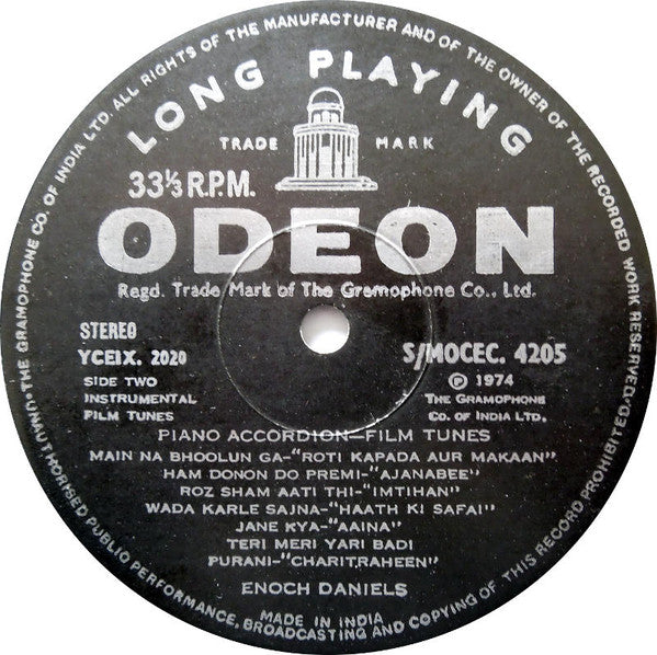 Enoch Daniels - Accordion Cocktail (Vinyl) Image