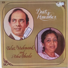 Talat Mahmood And Asha Bhosle - Duets To Remember (Vinyl) Image