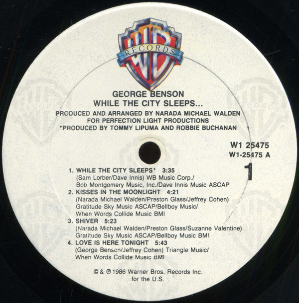 George Benson - While The City Sleeps... (Vinyl) Image