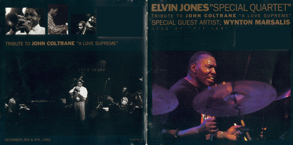 Elvin Jones Quartet - Tribute To John Coltrane " A Love Supreme" (CD) Image