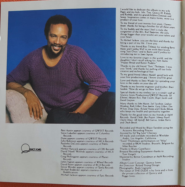 Quincy Jones - The Dude (CD) Image