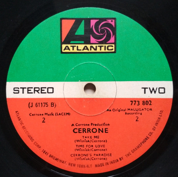 Cerrone - Cerrone's Paradise (Vinyl) Image