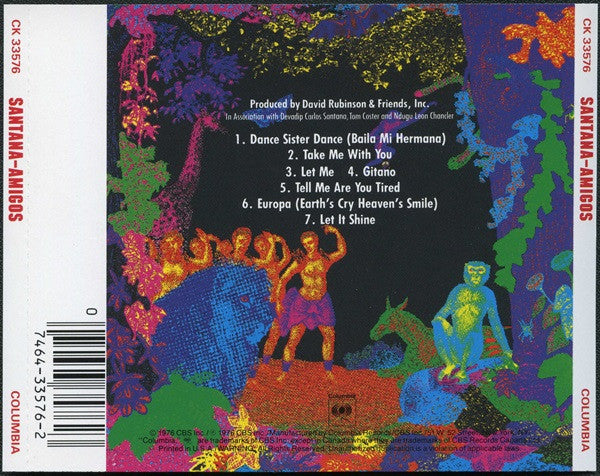 Santana - Amigos (CD) Image