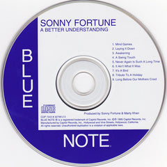 Sonny Fortune - A Better Understanding (CD) Image