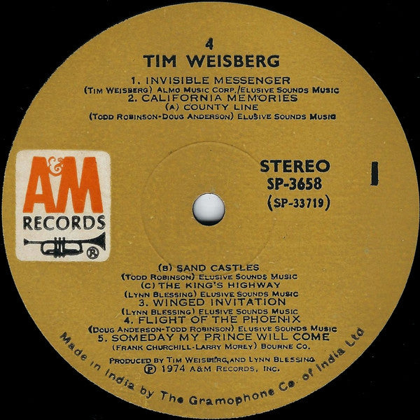Tim Weisberg - 4 (Vinyl) Image