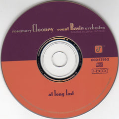 Rosemary Clooney / Count Basie Orchestra - At Long Last (CD) Image