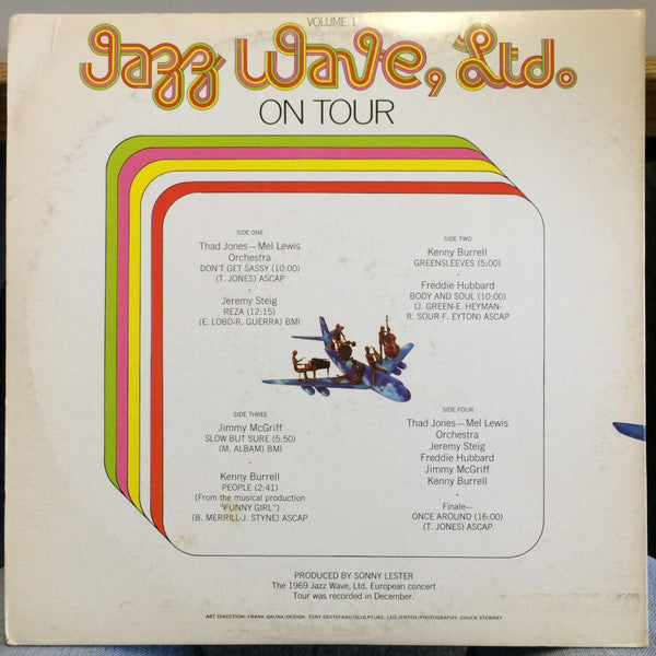 Various - Jazz Wave, Ltd. On Tour Volume 1 (Vinyl) (2 LP) Image