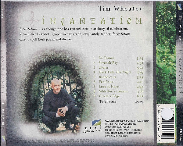 Tim Wheater - Incantation (CD) Image