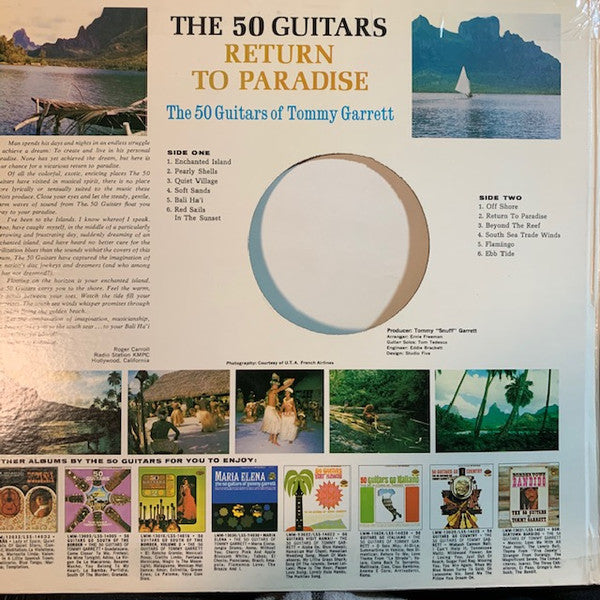 50 Guitars Of Tommy Garrett, The - Return To Paradise (Vinyl) Image