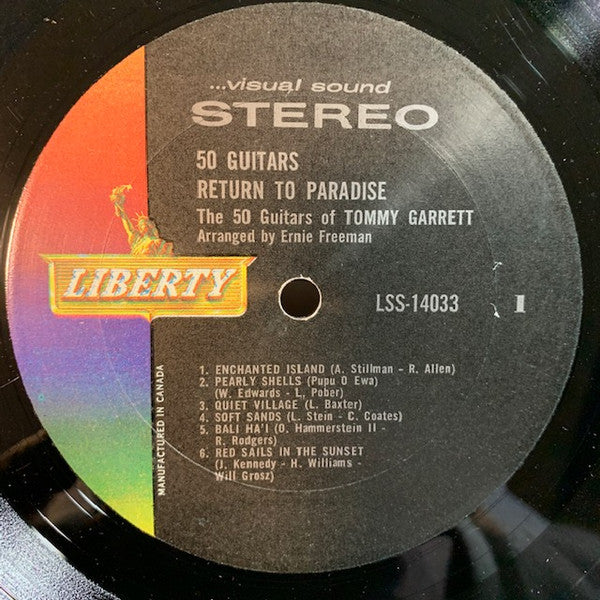 50 Guitars Of Tommy Garrett, The - Return To Paradise (Vinyl) Image