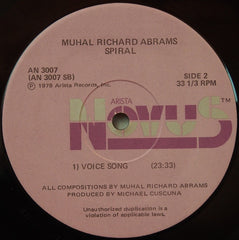 Muhal Richard Abrams - Spiral: Live At Montreux 1978 (Vinyl) Image