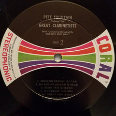 Pete Fountain - Pete Fountain Salutes The Great Clarinetists (Vinyl) Image