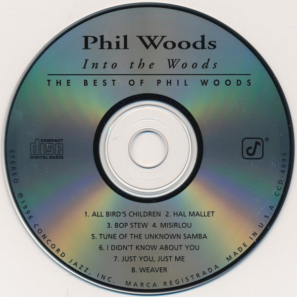 Phil Woods - Into The Woods (The Best Of Phil Woods) (CD) Image