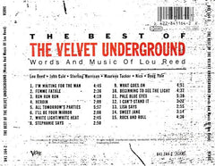 Velvet Underground, The - The Best Of The Velvet Underground (Words And Music Of Lou Reed) (CD) Image