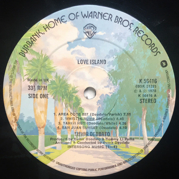 Eumir Deodato - Love Island (Vinyl) Image
