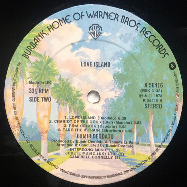 Eumir Deodato - Love Island (Vinyl) Image