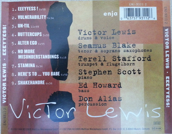 Victor Lewis - Eeeyyess! (CD) Image