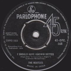 Beatles, The - I Am Happy Just To Dance With You (45-RPM) Image