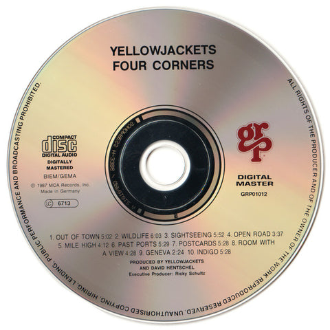 Yellowjackets - Four Corners (CD) Image