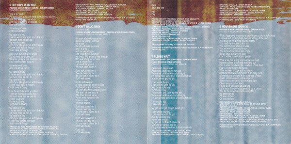 Youssou N'Dour - Joko (From Village To Town) (CD) Image
