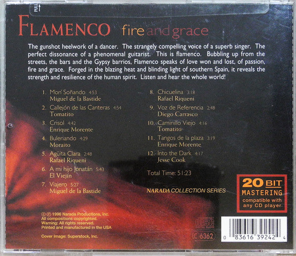 Various - Flamenco Fire & Grace (CD) Image