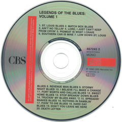 Various - Legends Of The Blues: Volume One (CD) Image