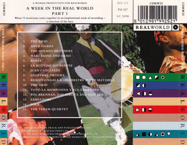 Various - A Week In The Real World - Part 1 (CD) Image