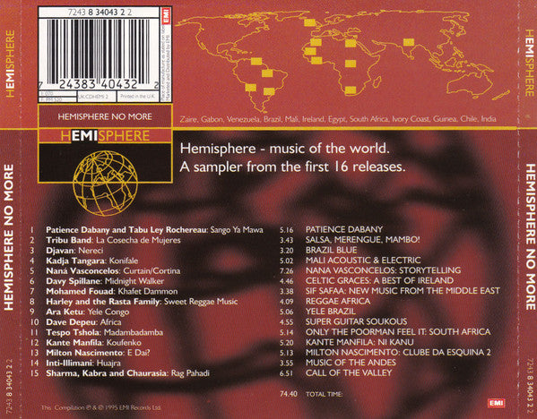 Various - Hemisphere No More (CD) Image