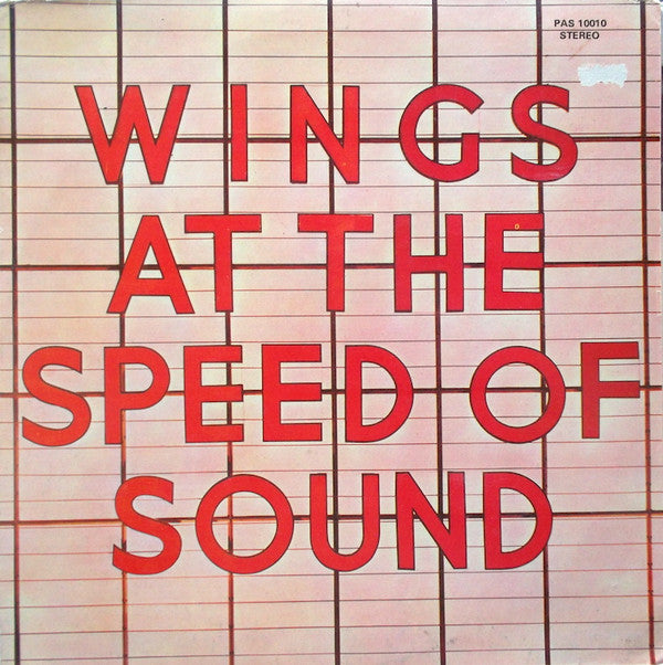 Wings (2) - At The Speed Of Sound (Vinyl) Image