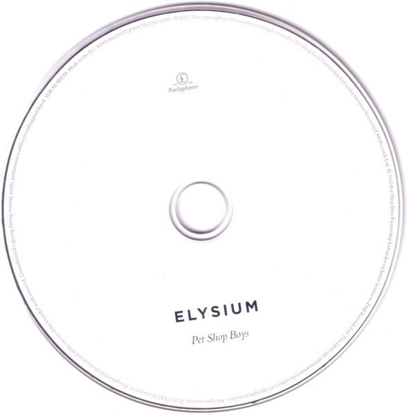 Pet Shop Boys - Elysium (CD) Image