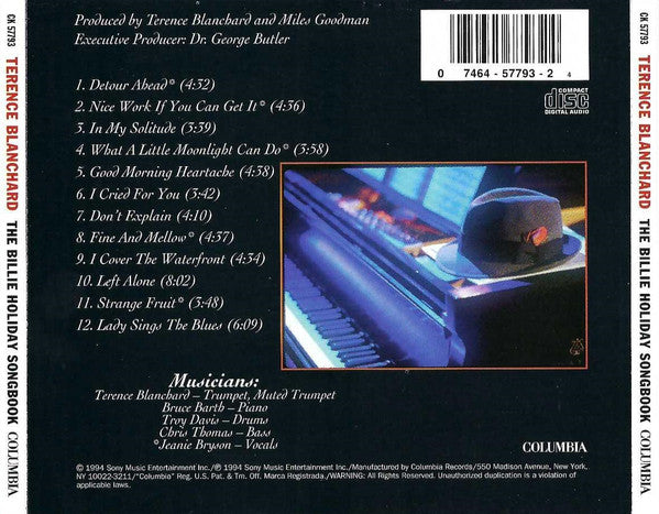Terence Blanchard - The Billie Holiday Songbook (CD) Image