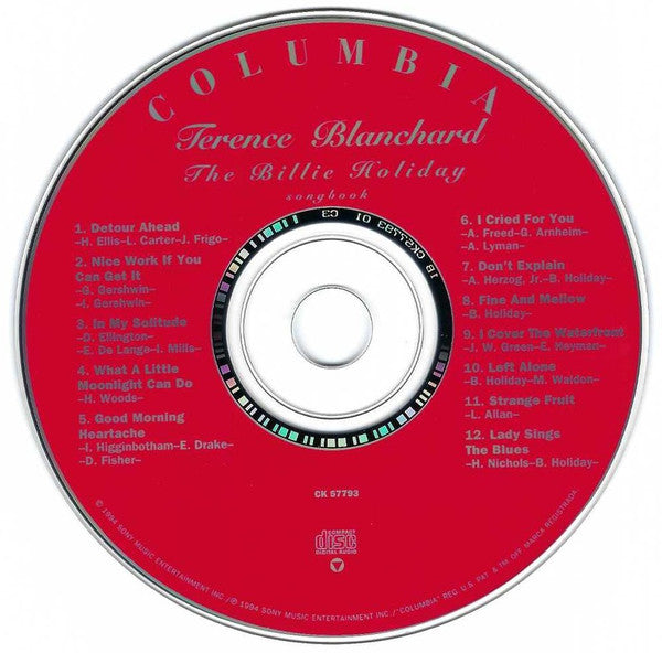 Terence Blanchard - The Billie Holiday Songbook (CD) Image