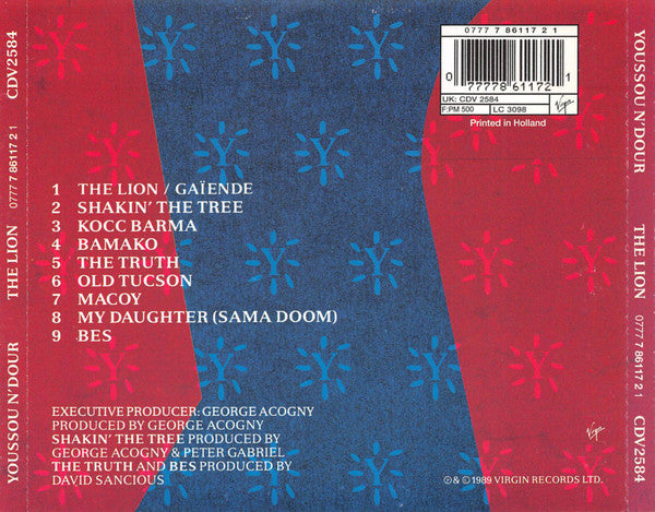 Youssou N'Dour - The Lion (CD) Image
