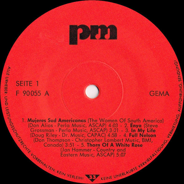 Elvin Jones, Jan Hammer, Frank Tusa, Terry Clarke, David Liebman, Gene Perla - Jazz 2000 (Vinyl) Image