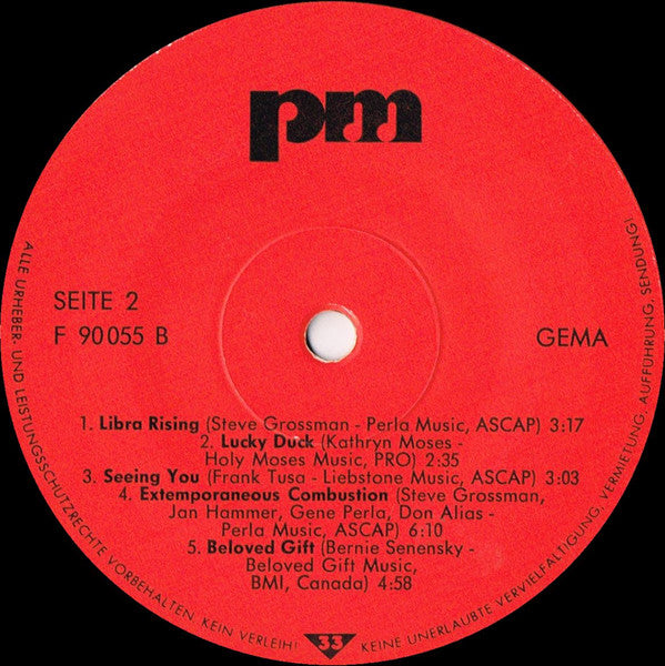 Elvin Jones, Jan Hammer, Frank Tusa, Terry Clarke, David Liebman, Gene Perla - Jazz 2000 (Vinyl) Image