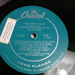 Al Kealoha Perry presented by Webley Edwards - Hawaii Calls: Favorite Instrumentals Of The Islands (Vinyl) Image